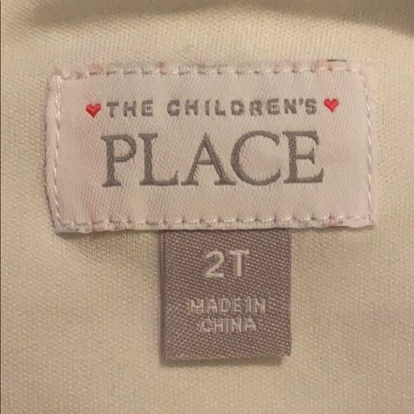 The Children’s Place White & Gold Formal Dress - Picture 5 of 5